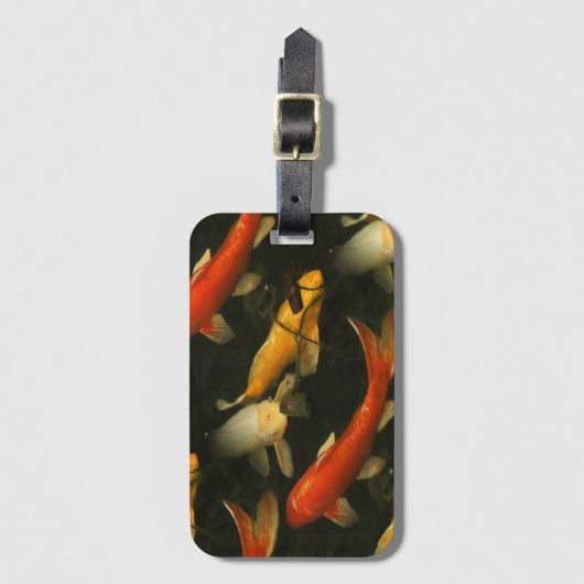 Koi Gepäckanhänger (Vorderseite Vertikal)