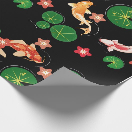 Koi Geschenkpapier (Ecke)
