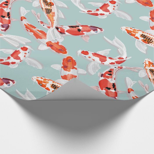 Koi Geschenkpapier (Ecke)