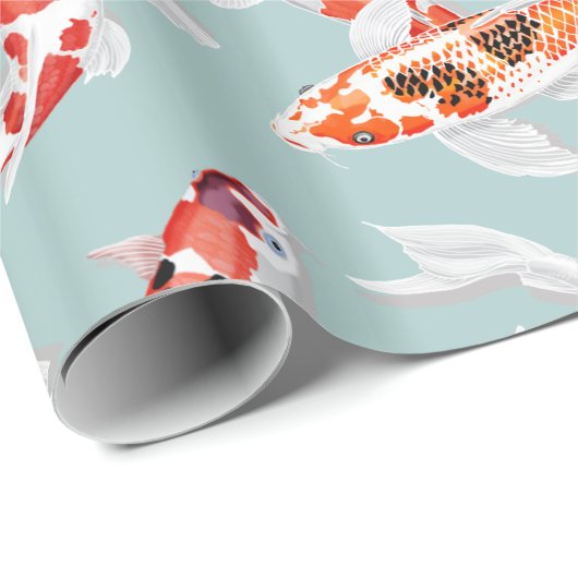 Koi Geschenkpapier (Rolleneckpunkt)