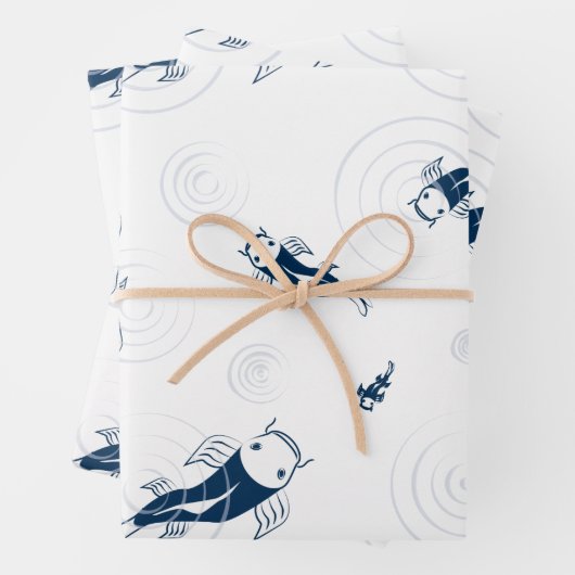 Koi - geschenkpapier set (Beispiel)