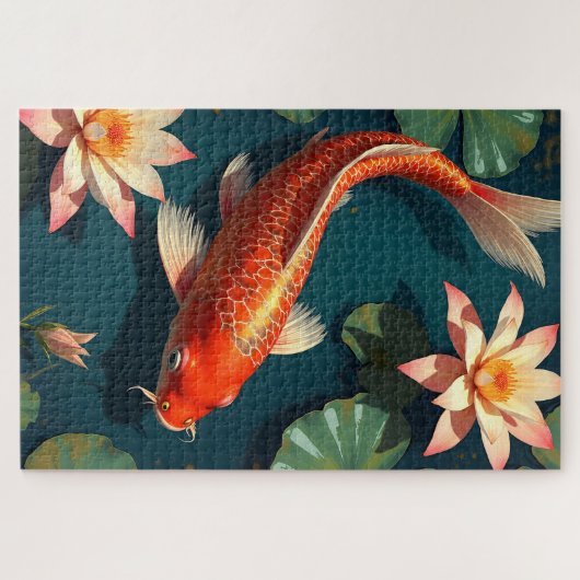 Koi Gold Puzzle (Horizontal)