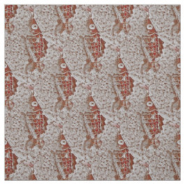 Koi Goldfish Lace Stoff