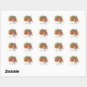 Koi Goldfish Zuhause Sticker Umschlag Aufkleber As (Blatt)