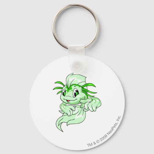 Koi Green Schlüsselanhänger (Vorderseite)