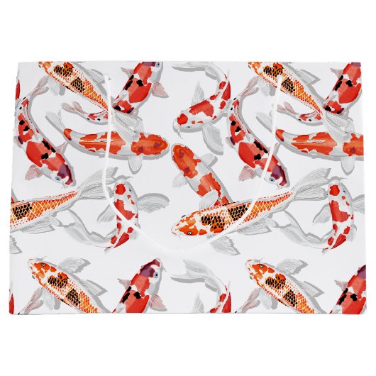 Koi Große Geschenktüte (Vorderseite)