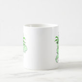 Koi Grün Kaffeetasse (Mittel)