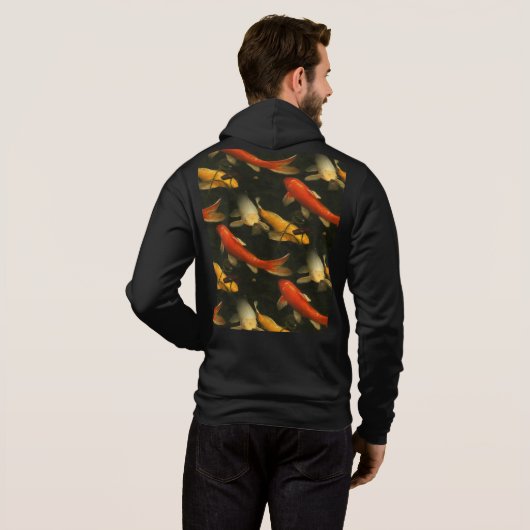Koi Hoodie (Schwarz voll)