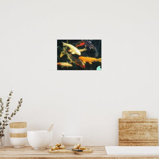 Koi Impressions Poster (Küche)