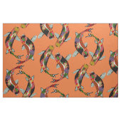 koi Ingwer Stoff (Fat Quarter (45,7 x 55,9 cm))