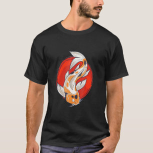 Koi Japanisch Traditionelles Kunstwerk Koi Dragon  T-Shirt