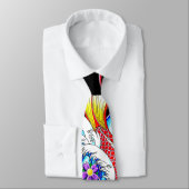 Koi japanische Art Krawatte (Gebunden)