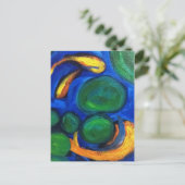 Koi Joy Postcard Postkarte (Stehend Vorderseite)