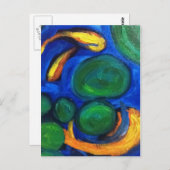 Koi Joy Postcard Postkarte (Vorne/Hinten)