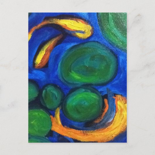 Koi Joy Postcard Postkarte (Vorderseite)