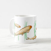 Koi Kaffeetasse (Vorderseite Links)