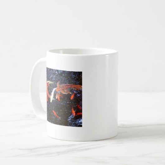 Koi Kaffeetasse (Vorderseite Links)