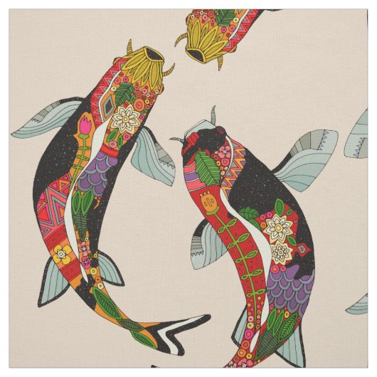 Koi Kamiomile Stoff (Muster)