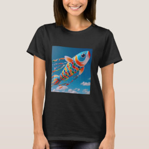 Koi-Kanji Koinobori-Flag Japans Carp Koi 1 T-Shirt