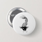 koi Karpfen Button (Vorne & Hinten)