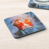 Koi Karpfen (Cyprinus Carpio), Japan Untersetzer (Linke Seite)