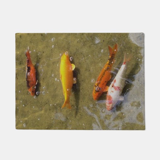 Koi-Karpfen Fußmatte (Vorderseite)