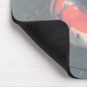 Koi Karpfen herauf nahe Ansicht Mousepad (Ecke)
