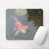 Koi Karpfen herauf nahe Ansicht Mousepad (Mit Mouse)