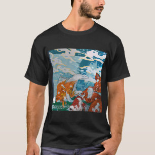Koi-Karpfen im Aquarium T-Shirt