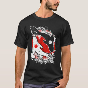 Koi-Karpfen Japanische Nishikigoi-Fische für Fisch T-Shirt