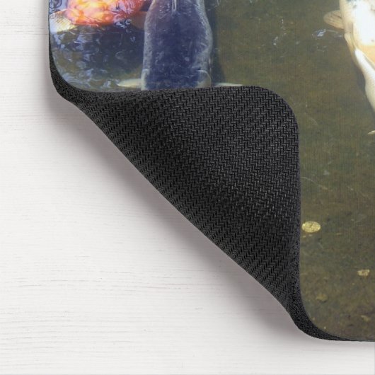 Koi Karpfen Mousepad (Ecke)
