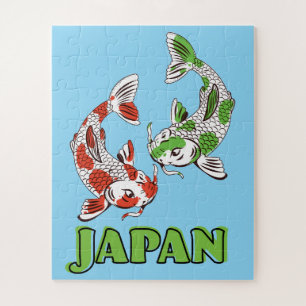 Koi-Karpfen Puzzle