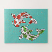 Koi-Karpfen Puzzle (Horizontal)