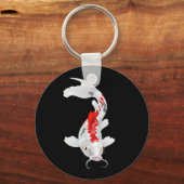 Koi Karpfen Schlüsselanhänger (Vorderseite)