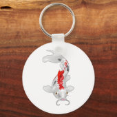 Koi-Karpfen Schlüsselanhänger (Vorderseite)