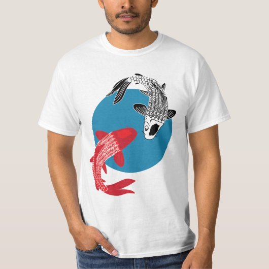 Koi-Karpfen T-Shirt (Vorderseite)