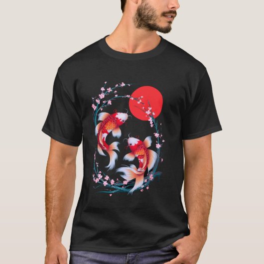 Koi-Karpfen T-Shirt (Vorderseite)