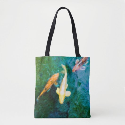 Koi Karpfen Tasche (Vorderseite)