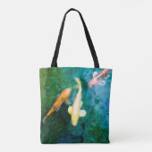 Koi Karpfen Tasche (Rückseite)