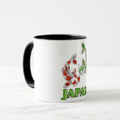 Koi-Karpfen Tasse (Vorderseite Links)