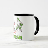 Koi-Karpfen Tasse (VorderseiteRechts)