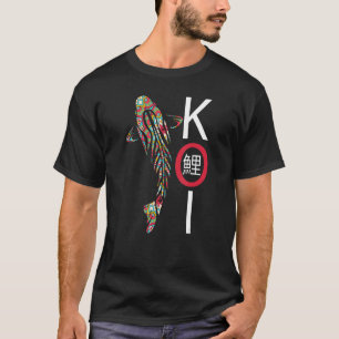Koi-Karpfenfisch-Mandala Nishikigoi T-Shirt
