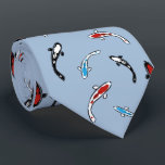 Koi-Karpfenmuster Krawatte<br><div class="desc">Koi Karpfenmuster.</div>