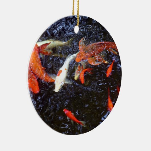 Koi Keramik Ornament (Rechts)