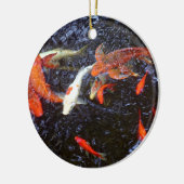 Koi Keramik Ornament (Links)