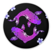 Koi Keramikknauf (Vorderseite)