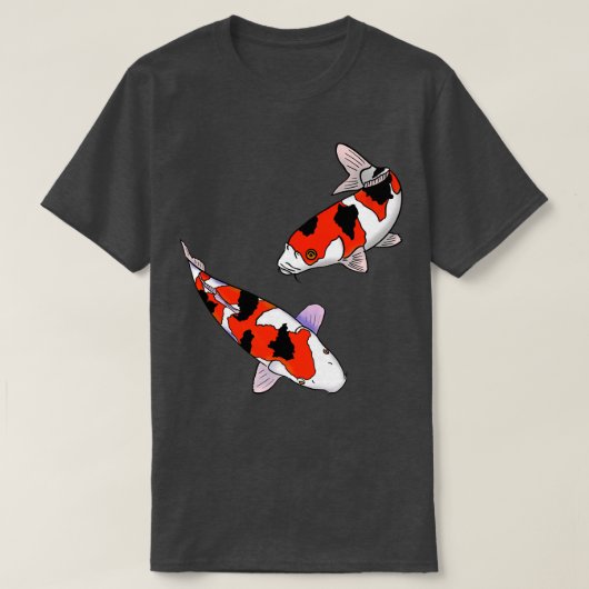 Koi-Koifischer Karpfen T-Shirt (Design vorne)