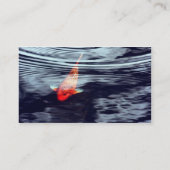 Koi Kräuselung, Visitenkarte (Rückseite)