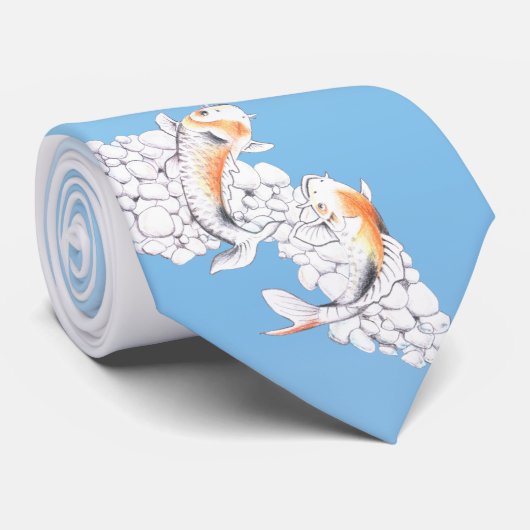 Koi Krawatte (Gerollt)