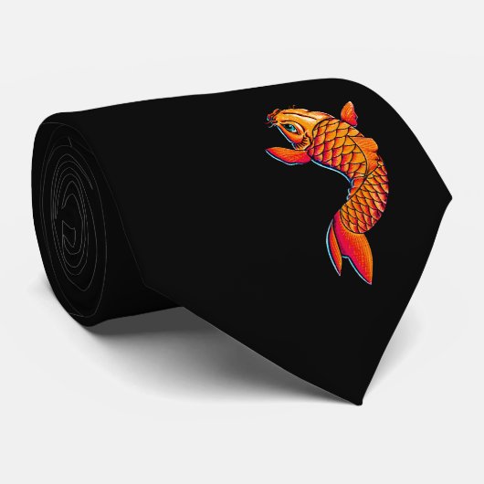 koi Krawatte (Gerollt)